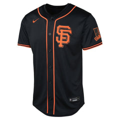 San Francisco Giants Nike Youth Alternate Limited Jersey - Black - Nike on Sale