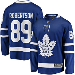 Nicholas Robertson Toronto Maple Leafs Fanatics Home Premier Breakaway Player Jersey - Blue - NHL 201462535