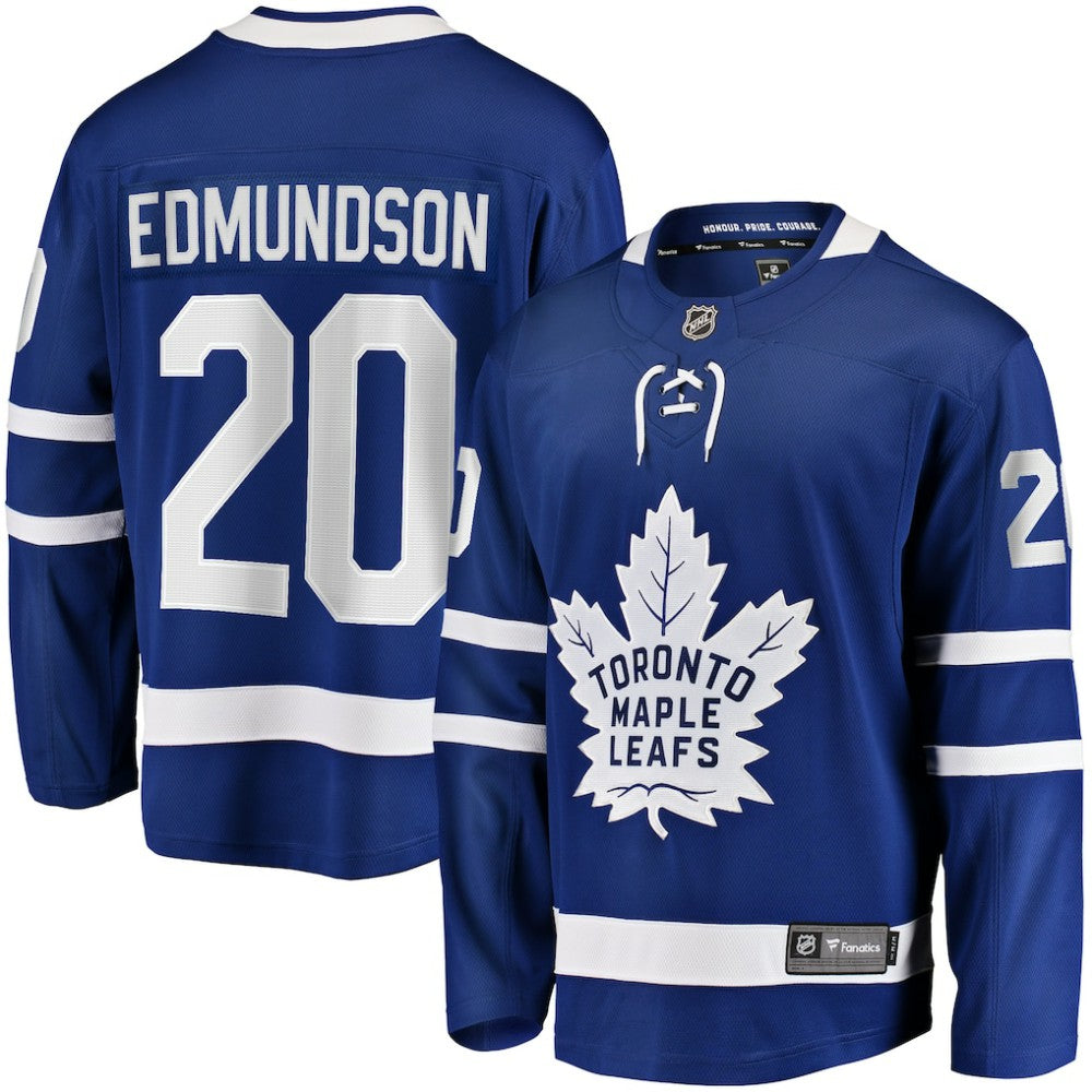 Joel Edmundson Toronto Maple Leafs Fanatics Home Premier Breakaway Player Jersey - Blue - NHL 201462537