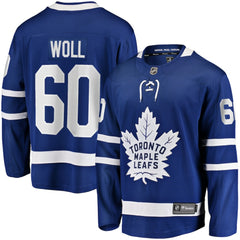 Joseph Woll Toronto Maple Leafs Fanatics Home Premier Breakaway Player Jersey - Blue - NHL 201462542