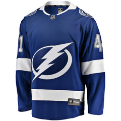 Mitchell Chaffee Tampa Bay Lightning Fanatics Home Premier Breakaway Player Jersey - Blue - NHL 201462571