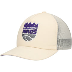 Sacramento Kings Trucker Adjustable Hat Cream | Mitchell & Ness