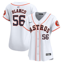 Ronel Blanco Houston Astros Nike Women's Home Limited Jersey - White - Nike Sale