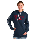 New Orleans Pelicans G-III 4Her by Carl Banks Women's Base Coach Pullover Hoodie Navy