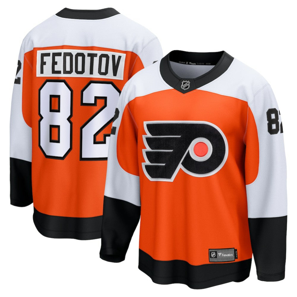 Ivan Fedotov Philadelphia Flyers Fanatics Home Premier Breakaway Player Jersey - Orange - NHL 201472539