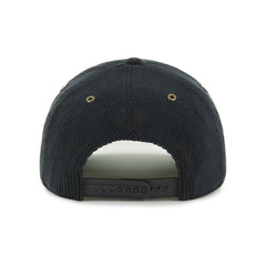 Miami Marlins '47 Laurus Corduroy Hitch Snapback Hat - Black - 47 brand on Sale