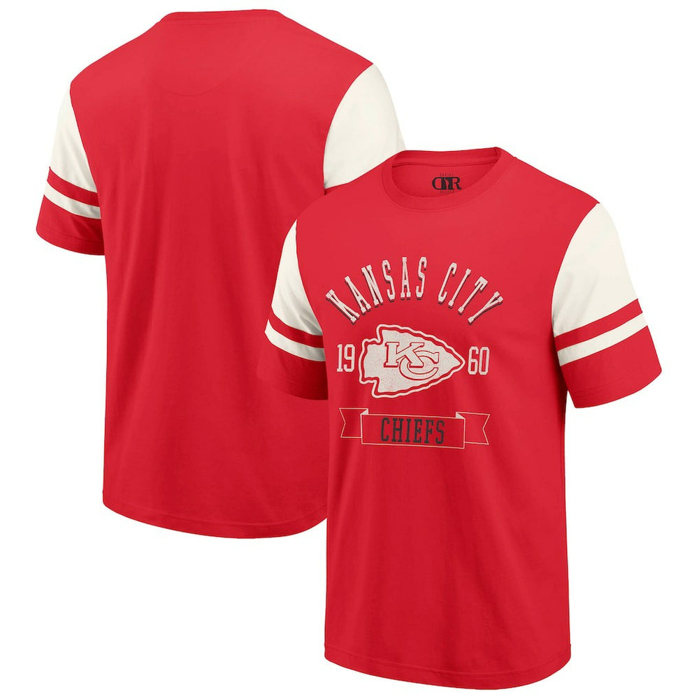 Fanatics Kansas City Chiefs Darius Rucker Collection Football T-Shirt Red
