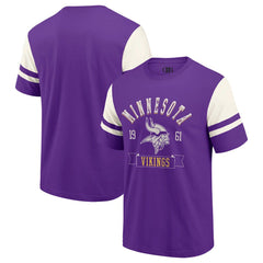 Fanatics Minnesota Vikings Darius Rucker Collection Football T-Shirt Purple