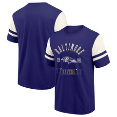 Fanatics Baltimore Ravens Darius Rucker Collection Football T-Shirt Purple