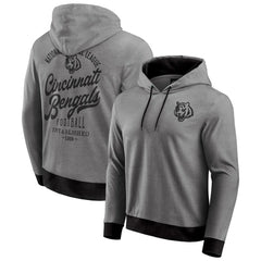 Fanatics Cincinnati Bengals Darius Rucker Collection Tonal Knit Pullover Hoodie Black