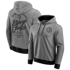 Fanatics Pittsburgh Steelers Darius Rucker Collection Tonal Knit Pullover Hoodie Black