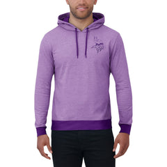 Fanatics Minnesota Vikings Darius Rucker Collection Tonal Knit Pullover Hoodie Purple