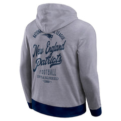 Fanatics New England Patriots Darius Rucker Collection Tonal Knit Pullover Hoodie Navy