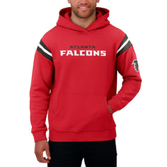 Fanatics Atlanta Falcons Darius Rucker Collection Football Washed Pullover Hoodie Red