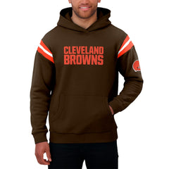 Fanatics Cleveland Browns Darius Rucker Collection Football Washed Pullover Hoodie Brown