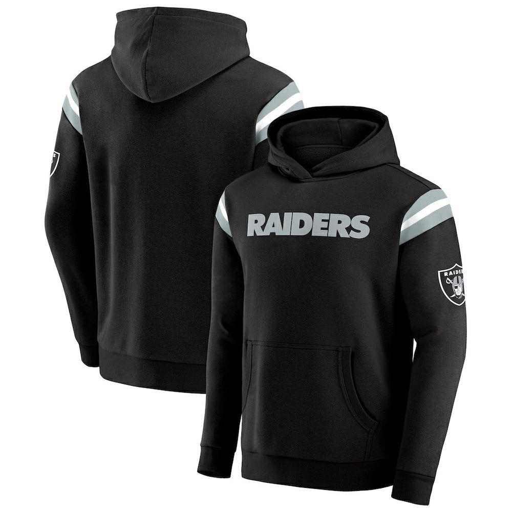 Fanatics Las Vegas Raiders Darius Rucker Collection Football Washed Pullover Hoodie Black