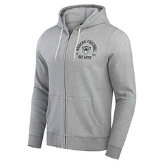 Fanatics Las Vegas Raiders Darius Rucker Collection Vintage Stripe Full-Zip Hoodie Heather Gray