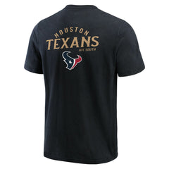 Fanatics Houston Texans Darius Rucker Collection Washed Henley T-Shirt Black