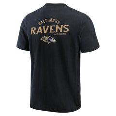 Fanatics Baltimore Ravens Darius Rucker Collection Washed Henley T-Shirt Black