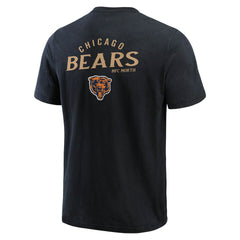 Fanatics Chicago Bears Darius Rucker Collection Washed Henley T-Shirt Black