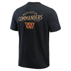 Fanatics Washington Commanders Darius Rucker Collection Washed Henley T-Shirt Black