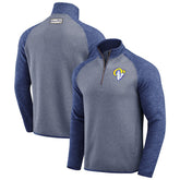 Fanatics Los Angeles Rams Darius Rucker Collection Tonal Quarter-Zip Jacket Blue