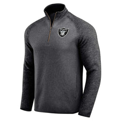 Fanatics Las Vegas Raiders Darius Rucker Collection Tonal Quarter-Zip Jacket Black