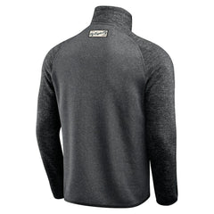 Fanatics Philadelphia Eagles Darius Rucker Collection Tonal Quarter-Zip Jacket Black