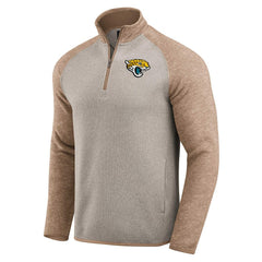 Fanatics Jacksonville Jaguars Darius Rucker Collection Tonal Quarter-Zip Jacket Tan