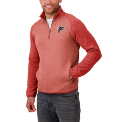 Fanatics Atlanta Falcons Darius Rucker Collection Tonal Quarter-Zip Jacket Red