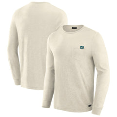 Philadelphia Eagles J. Palmer In-The-Pocket Long Sleeve T-Shirt Cream