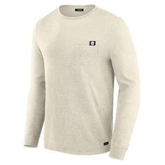 Pittsburgh Steelers J. Palmer In-The-Pocket Long Sleeve T-Shirt Cream