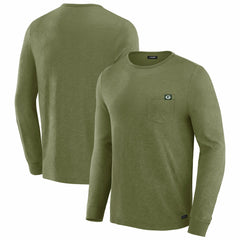 Green Bay Packers J. Palmer In-The-Pocket Long Sleeve T-Shirt Olive