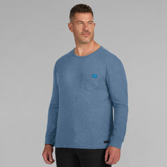 Detroit Lions J. Palmer In-The-Pocket Long Sleeve T-Shirt Royal