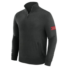 San Francisco 49ers J. Palmer Franchise Quarter-Zip Sweater Black