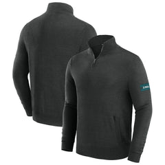 Philadelphia Eagles J. Palmer Franchise Quarter-Zip Sweater Black