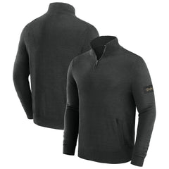 New Orleans Saints J. Palmer Franchise Quarter-Zip Sweater Black