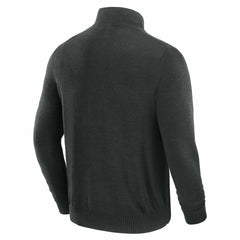 New York Jets J. Palmer Franchise Quarter-Zip Sweater Black
