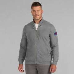 Buffalo Bills J. Palmer QB1 Full-Zip Sweatshirt Graphite