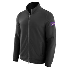 Minnesota Vikings J. Palmer QB1 Full-Zip Sweatshirt Black