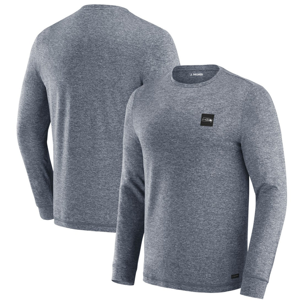 Seattle Seahawks J. Palmer Four Down Long Sleeve T-Shirt Navy