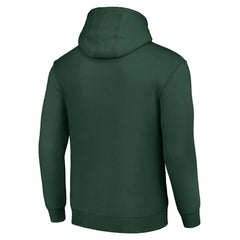 Green Bay Packers Starter 80s Retro Pullover Hoodie Green