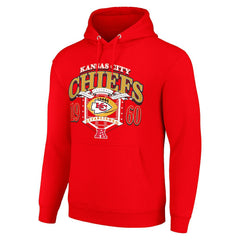 Kansas City Chiefs Starter 80s Retro Pullover Hoodie Red