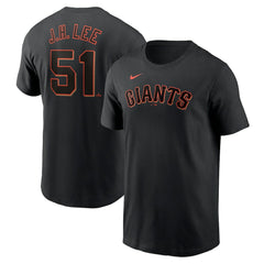 Jung Hoo Lee San Francisco Giants Nike Fuse Name & Number T-Shirt - Black - Nike Sale