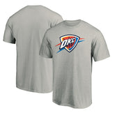 Oklahoma City Thunder Primary Logo T-Shirt Heather Gray