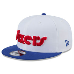 Philadelphia 76ers 2024/25 City Edition 9FIFTY Snapback Hat White | New Era outlet