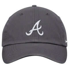 Atlanta Braves Nike Club Adjustable Hat - Gray - Nike Sale