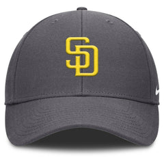 San Diego Padres Nike Club Performance Adjustable Hat - Gray - Nike Sale