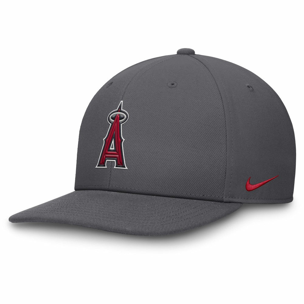 Los Angeles Angels Nike Pro Performance Snapback Hat - Gray - Nike Lifestyle