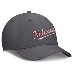 Washington Nationals Nike Swoosh Performance Flex Hat - Gray - Nike Lifestyle